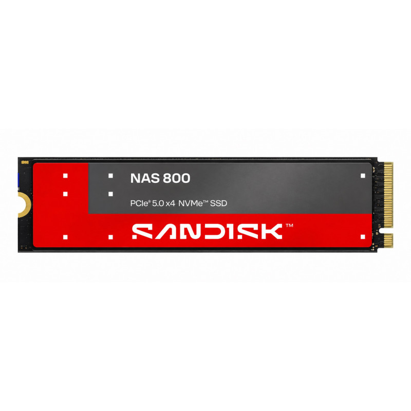 SanDisk NAS 800 1.92 TB M.2 2280 NVMe Gen 5 sisäinen SSD (SDSNP2192TAN-000E0)