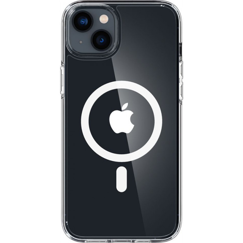 Spigen Ultra Hybrid Mag (ACS05048) MagSafe-kuori Apple iPhone 14:lle, valkoinen