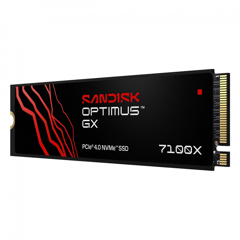 SanDisk Optimus GX 7100X 2 TB M.2 sisäinen SSD, 7250 MB/s