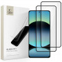 Tech-Protect Glass Fit+ karkaistu lasi Xiaomi Redmi Note 14 4G / 5G / POCO M7 Pro 5G -laitteelle, musta (2 kpl)