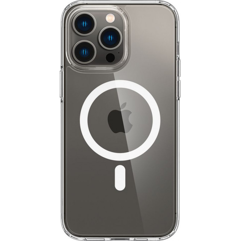 Spigen Ultra Hybrid Mag (ACS04969) MagSafe-kuori Apple iPhone 14 Pro -puhelimelle, valkoinen