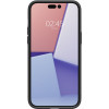 Spigen Liquid Air (ACS04957) kuori Apple iPhone 14 Pro -puhelimelle, matta musta