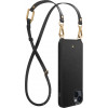 Spigen Cyrill Classic Charm Mag (ACS04948) MagSafe-kuori hihnalla Apple iPhone 14 Plus / 15 Plus -puhelimelle, musta