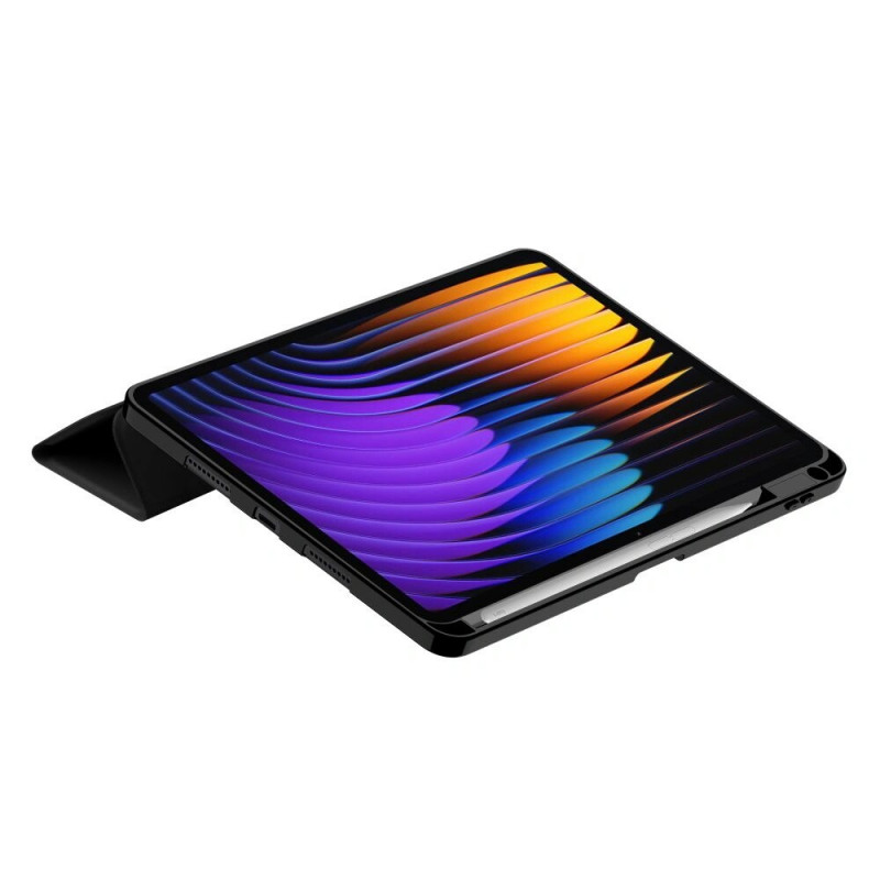 Tech-Protect SmartCase Pen -tablettikotelo Xiaomi Pad 8 / 8 Pro / 7 / 7 Pro -laitteelle, musta