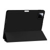 Tech-Protect SmartCase Pen -tablettikotelo Xiaomi Pad 8 / 8 Pro / 7 / 7 Pro -laitteelle, musta