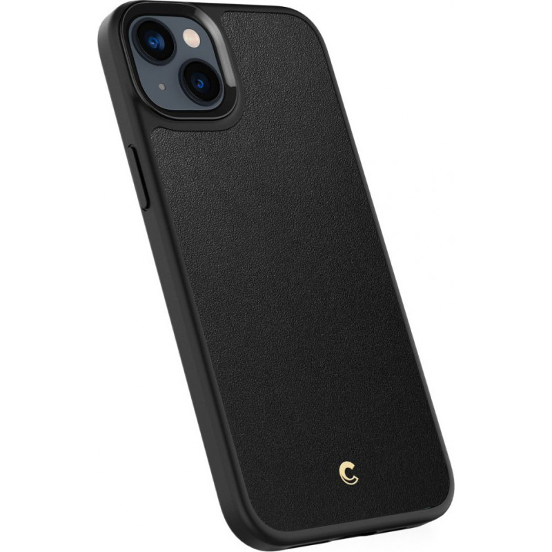 Spigen Cyrill Kajuk Mag (ACS04946) MagSafe-kuori Apple iPhone 14 Plus / 15 Plus -puhelimelle, musta
