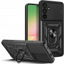 Tech-Protect CamShield Pro -suojakotelo Samsung Galaxy A56 5G -puhelimelle, musta
