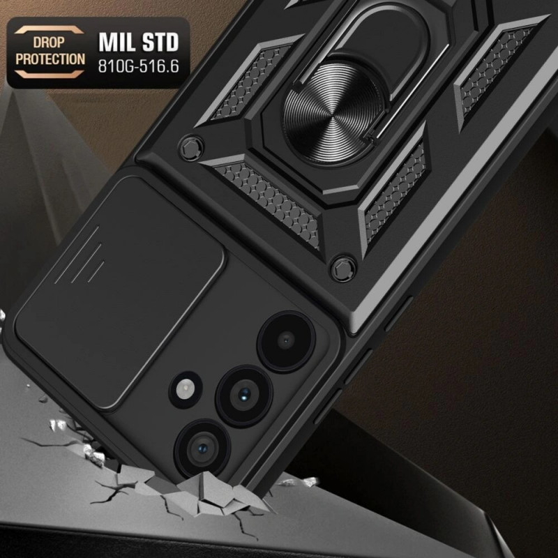 Tech-Protect CamShield Pro -suojakotelo Samsung Galaxy A56 5G -puhelimelle, musta