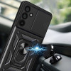 Tech-Protect CamShield Pro -suojakotelo Samsung Galaxy A56 5G -puhelimelle, musta