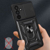 Tech-Protect CamShield Pro -suojakotelo Samsung Galaxy A56 5G -puhelimelle, musta