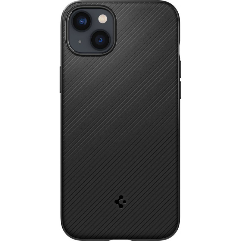 Spigen Mag Armor (ACS04918) kuori Apple iPhone 14 Plus / 15 Plus -puhelimelle, matta musta
