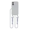 Tech-Protect MagNecklace 26328-0 MagSafe-kuori Apple iPhone 16 -puhelimelle, harmaa