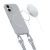 Tech-Protect MagNecklace 26328-0 MagSafe-kuori Apple iPhone 16 -puhelimelle, harmaa