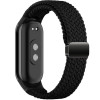 Tech-Protect Nylonmag-ranneke Xiaomi Smart Band 8 / 9 / NFC -laitteeseen, musta