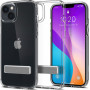 Spigen Ultra Hybrid S (ACS04905) -kuori Apple iPhone 14 Plus / 15 Plus -puhelimelle, Crystal Clear