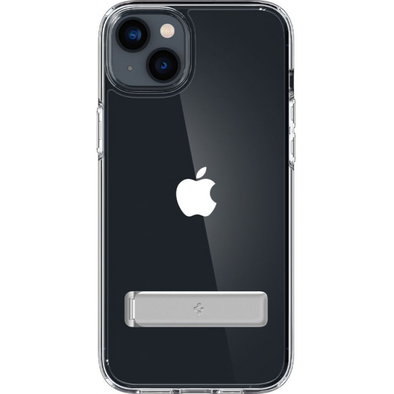 Spigen Ultra Hybrid S (ACS04905) -kuori Apple iPhone 14 Plus / 15 Plus -puhelimelle, Crystal Clear