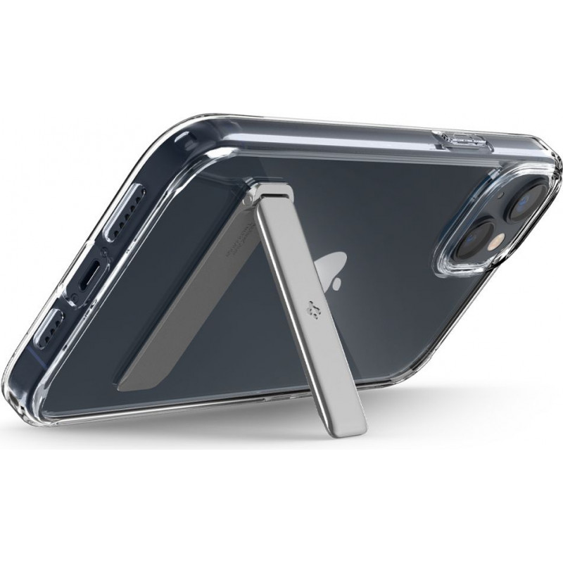 Spigen Ultra Hybrid S (ACS04905) -kuori Apple iPhone 14 Plus / 15 Plus -puhelimelle, Crystal Clear