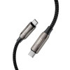 Tech-Protect UB10T Ultraboost USB-C / USB-C -kaapeli PD240W/QC4.0, 100 cm, musta