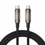Tech-Protect UB10T Ultraboost USB-C / USB-C -kaapeli PD240W/QC4.0, 200 cm, musta
