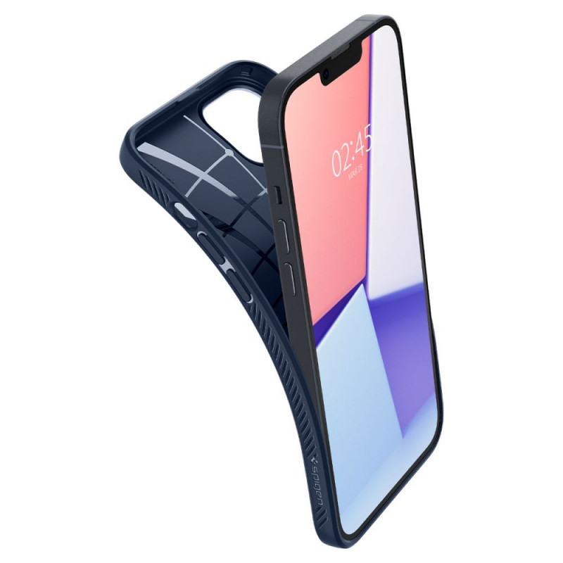 Spigen Liquid Air Apple iPhone 14 Plus / 15 Plus -kuori, laivastonsininen