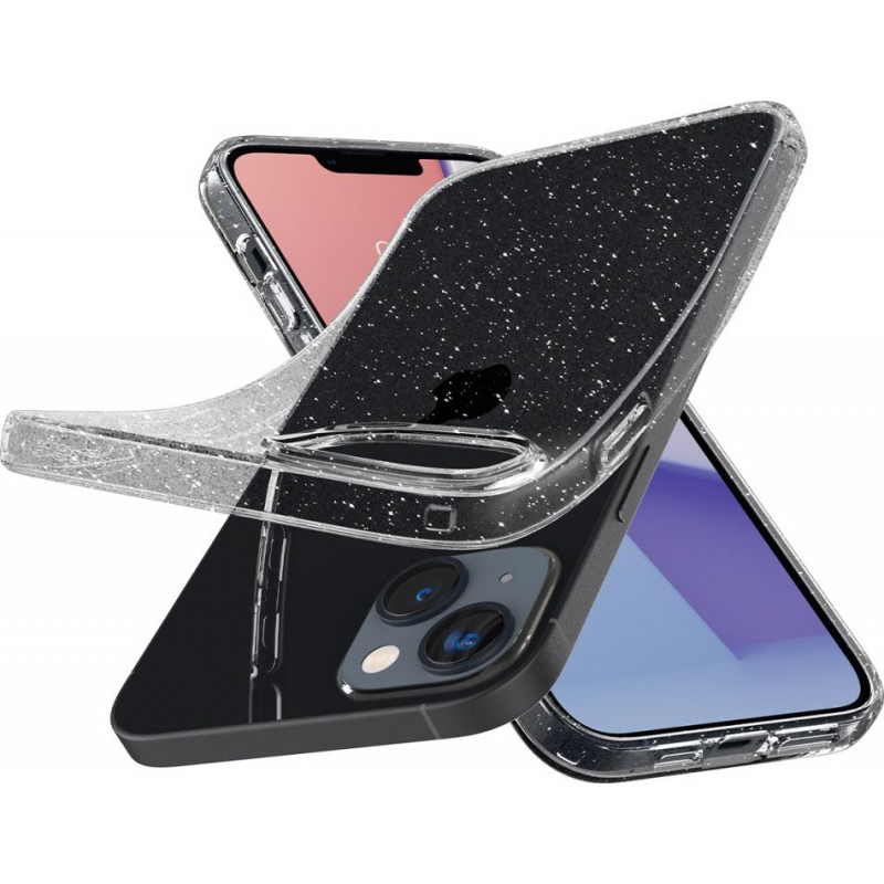 Spigen Liquid Crystal Apple iPhone 14 Plus / 15 Plus -kotelo, Glitter Crystal