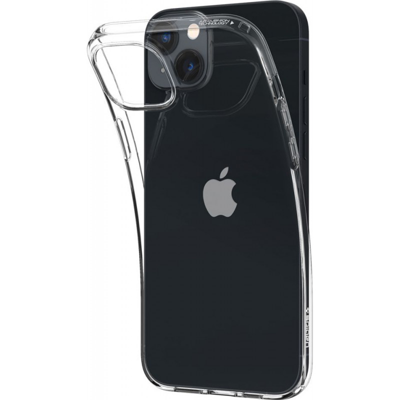 Spigen Liquid Crystal Apple iPhone 14 Plus / 15 Plus -kuori, Crystal Clear