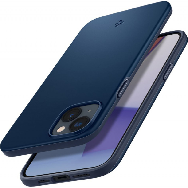 Spigen Thin Fit Apple iPhone 14 Plus / 15 Plus -kuori, laivastonsininen