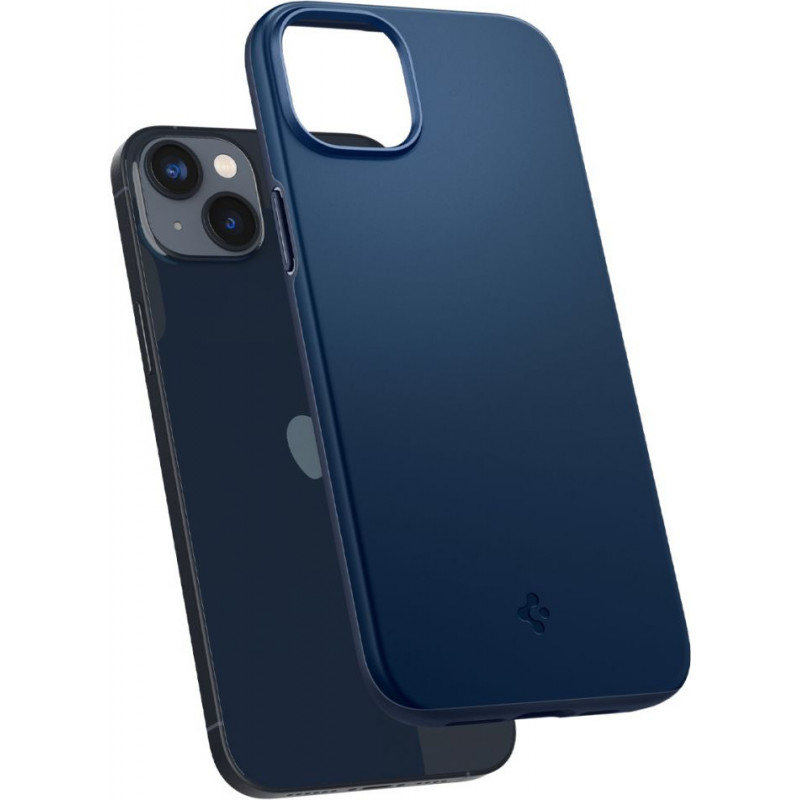 Spigen Thin Fit Apple iPhone 14 Plus / 15 Plus -kuori, laivastonsininen