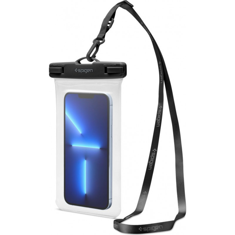 Spigen A601 Aqua Shield yleiskotelo vedenpitävä, Crystal Clear