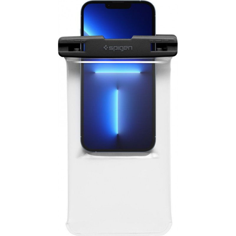 Spigen A601 Aqua Shield yleiskotelo vedenpitävä, Crystal Clear