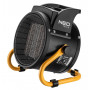 Neo Tools 90-062 sähkölämmitin, keraaminen PTC, 2000 W, musta