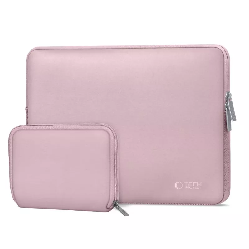 Tech-Protect NeoSlim THP3382 Kannettavan tietokoneen suojahiha 13-14", Dusty Rose
