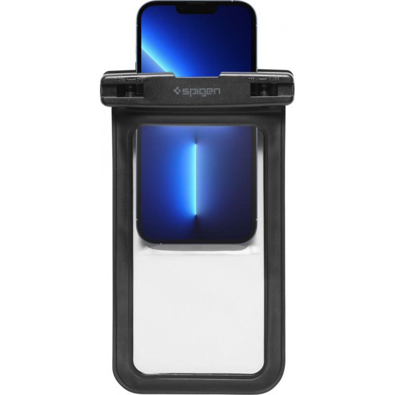 Spigen A601 Aqua Shield yleiskotelo vedenpitävä (2 kpl), musta