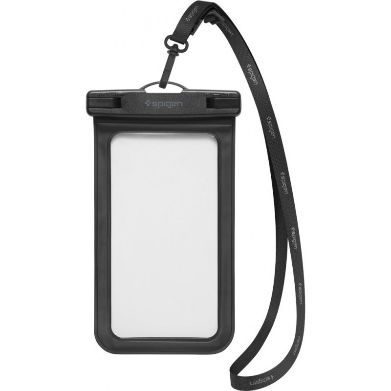 Spigen A601 Aqua Shield yleiskotelo vedenpitävä (2 kpl), musta