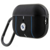 BMW BMAP222RVSK Color Lines -kotelo Apple AirPods Pro 2 (2022/2023) -laitteelle, musta