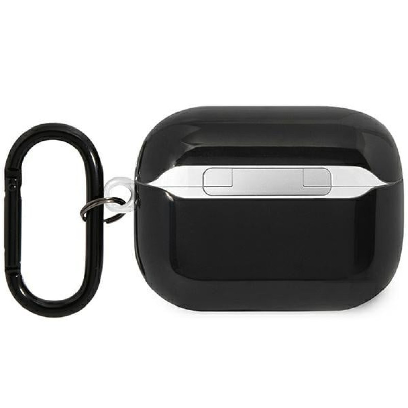BMW BMAP222SOTK Tricolor Stripes -suojakotelo Apple AirPods Pro 2. sukupolvelle, musta