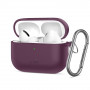 Tech-Protect Silicone Hook THP6103 Apple AirPods Pro 3 -latauskotelon suojakotelo, burgundi