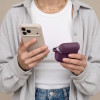Tech-Protect Silicone Hook THP6103 Apple AirPods Pro 3 -latauskotelon suojakotelo, burgundi