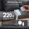 ESR Orbit HaloLock MagSafe -kotelo Apple AirPods 4 -kuulokkeille, valkoinen