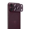 Tech-Protect Camfull Fit+ Apple iPhone 18 Pro -kameran linssinsuoja, Burgundy