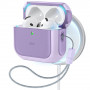 ESR Orbit HaloLock MagSafe -kotelo Apple AirPods 4 -kuulokkeille, violetti