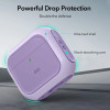 ESR Orbit HaloLock MagSafe -kotelo Apple AirPods 4 -kuulokkeille, violetti