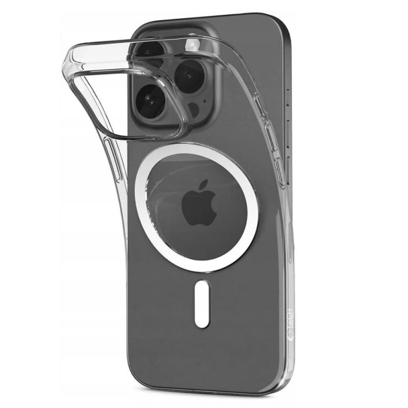 Tech-Protect FlexAir MagSafe THP3578 -kuori Apple iPhone 15:lle, kirkas
