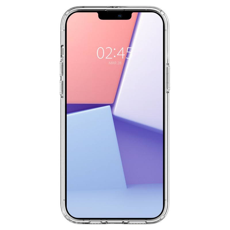 Spigen Ultra Hybrid Mag MagSafe -suojakotelo Apple iPhone 13 Pro Max -puhelimelle, valkoinen
