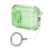 Tech-Protect Bounce Pro Apple AirPods Pro 3 -latauskotelon suojakotelo, matcha vihreä