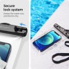 Spigen A601 Universal Waterproof Case (2 kpl), Crystal Clear