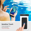 Spigen A601 Universal Waterproof Case (2 kpl), Crystal Clear