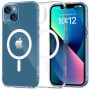 Tech-Protect FlexAir MagSafe THP3584 -kuori Apple iPhone 13 Mini -puhelimelle, kirkas