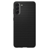 Spigen Liquid Air -suojakotelo Samsung Galaxy S21 -puhelimelle, matta musta
