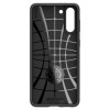 Spigen Liquid Air -suojakotelo Samsung Galaxy S21 -puhelimelle, matta musta